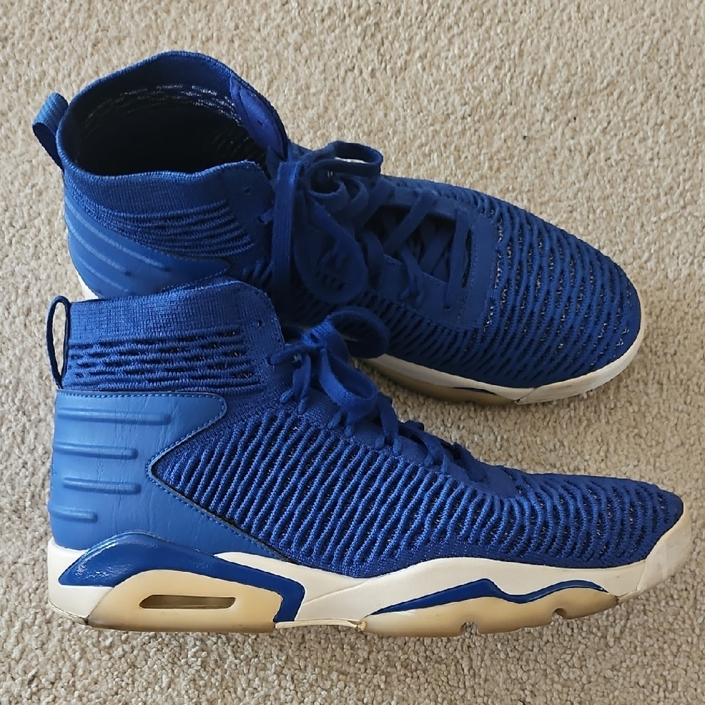Jordan Royal Blue High-Top Sneakers